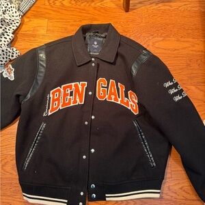 Bengals Black Varsity Jacket